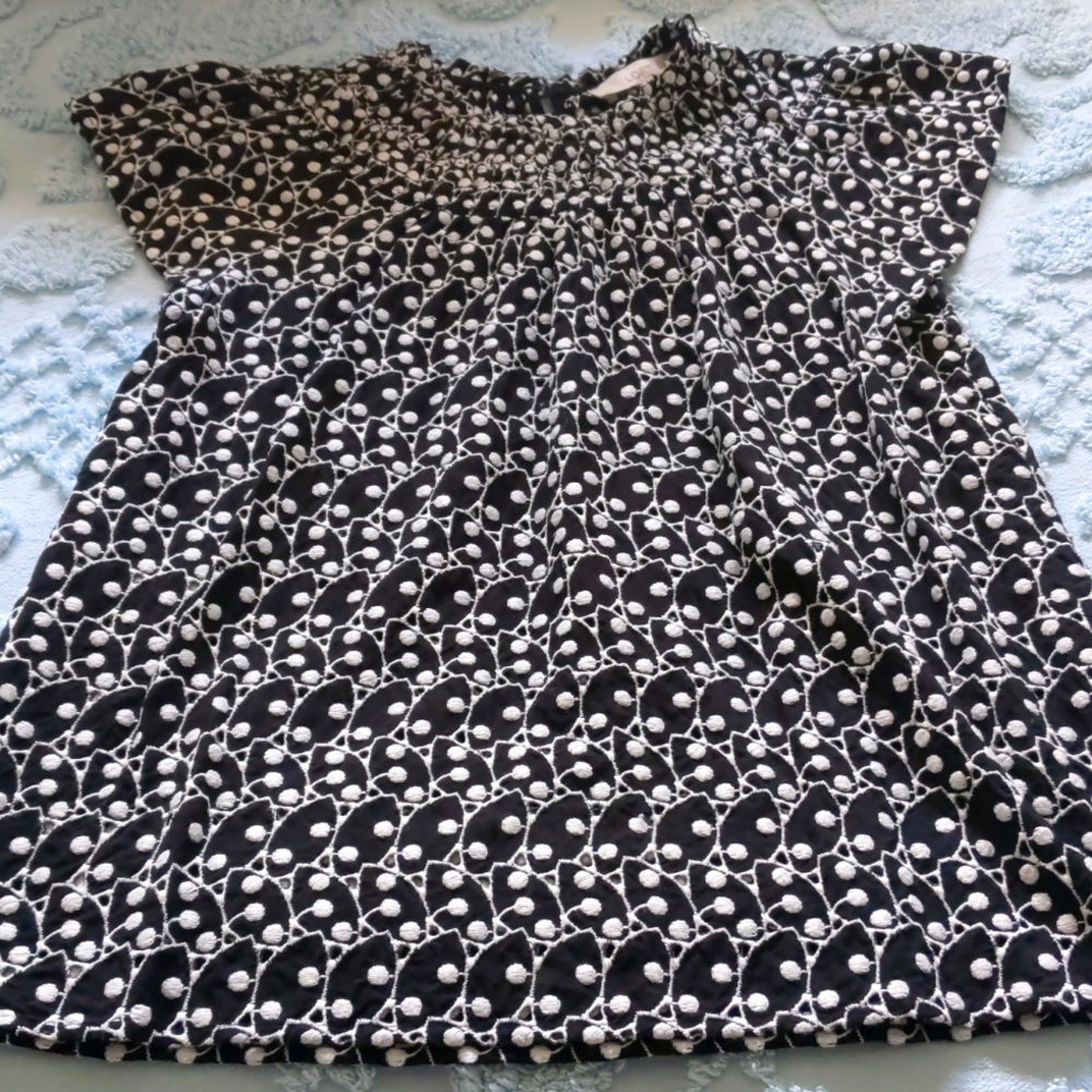 Loft cap sleeve shirt